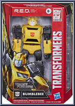 Bumblebee from Transformers - R.E.D. - Basic Series manufactured by Hasbro [Front]