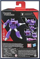 Shockwave from Transformers - R.E.D. - Basic Series manufactured by Hasbro [Back]
