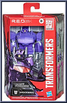 Shockwave from Transformers - R.E.D. - Basic Series manufactured by Hasbro [Front]
