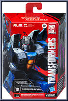 Thundercracker from Transformers - R.E.D. - Basic Series manufactured by Hasbro [Front]