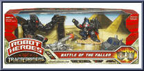 Battle of the Fallen from Transformers - Revenge of the Fallen - Robot Heroes Battle Scenes manufactured by Hasbro [Front]