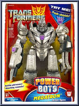 Megatron from Transformers - Revenge of the Fallen - Power Bots manufactured by Hasbro [Front]