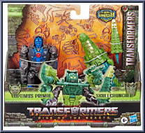 Optimus Primal / Skullcruncher from Transformers - Rise of the Beasts - Combiners manufactured by Hasbro [Front]