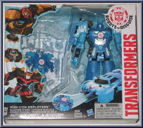 Drift & Jetstorm (Blizzard Strike) from Transformers - Robots in Disguise (2015) - Mini-Con Deployers manufactured by Hasbro [Front]
