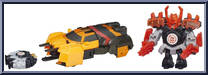 Drift & Jetstorm from Transformers - Robots in Disguise (2015) - Mini-Con Deployers manufactured by Hasbro [Loose]