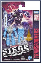 Blowpipe from Transformers - Siege War for Cybertron - Battle Masters manufactured by Hasbro [Front]