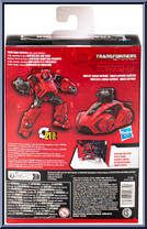 Cliffjumper (Gamer Edition) from Transformers - Studio Series - War for Cybertron manufactured by Hasbro [Back]