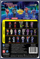 Hot Rod from Transformers - Wave 4 manufactured by Super7 [Back]