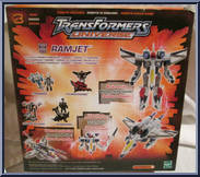 Ramjet from Transformers - Universe - Basic Series manufactured by Hasbro [Back]