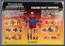 Mr. Hard Hat Box Set from Transistor Robots - Hard Hat manufactured by Four Star [Back]