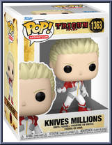 Knives Millions from Trigun - Pop! Vinyl Figures manufactured by Funko [Front]