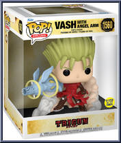 Vash (with Angel Arm) (Glows in the Dark) from Trigun - Pop! Vinyl Figures manufactured by Funko [Front]