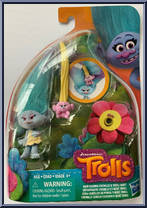 Hair Raising Chenille & Troll Baby from Trolls Movie - Mini manufactured by Hasbro [Front]
