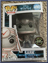 Sark (Glow in the Dark) (Metallic) (Chase) from Tron - Pop! Vinyl Figures manufactured by Funko [Front]
