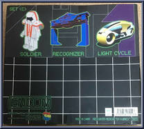Set (C) from Tron Kubricks - Basic Series manufactured by Medicom [Back]