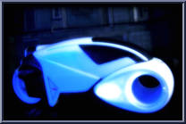 Light Cycle: Kevin Flynn from Tron Legacy - Vehicles manufactured by Spinmaster [Loose]