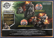 Steel / Waverunner from True Heroes - Sentinel 1 - Playsets manufactured by Geoffrey [Back]