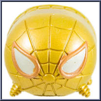 Spider-Man (Gold Blast) from Tsum Tsum - Marvel - Basic Series manufactured by Jakks Pacific [Loose]