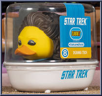 Deanna Troi from Tubbz Ducks - Star Trek manufactured by Numskull [Front]