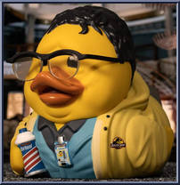Dennis Nedry from Tubbz Ducks - Jurassic Park manufactured by Numskull [Loose]