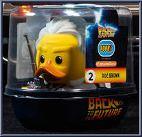 Doc Brown from Tubbz Ducks - Back to the Future manufactured by Numskull [Front]