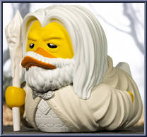 Gandalf the White from Tubbz Ducks - Lord of the Rings manufactured by Numskull [Loose]