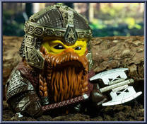 Gimli from Tubbz Ducks - Lord of the Rings manufactured by Numskull [Loose]