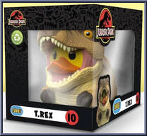 T. Rex from Tubbz Ducks - Jurassic Park manufactured by Numskull [Front]