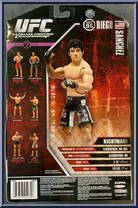 Diego Sanchez from UFC - Ultimate Fighting Championship - Series 7 manufactured by Jakks Pacific [Back]