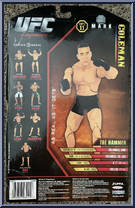 Mark Coleman from UFC - Ultimate Fighting Championship - Series 3 manufactured by Jakks Pacific [Back]