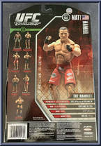 Matt Hamill from UFC - Ultimate Fighting Championship - Series 5 manufactured by Jakks Pacific [Back]