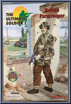 British Paratrooper from Ultimate Soldier - Basic Series manufactured by 21st Century Toys [Front]