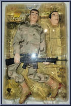 Dessert Infantry Sniper from Ultimate Soldier - Basic Series manufactured by 21st Century Toys [Front]