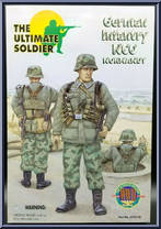 Germany Infantry NCO Normandy from Ultimate Soldier - Basic Series manufactured by 21st Century Toys [Front]