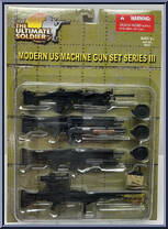 Modern US Machine Gun Set Series III Action Figure