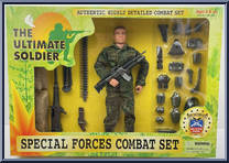 Special Forces Combat Set from Ultimate Soldier - Basic Series manufactured by 21st Century Toys [Front]