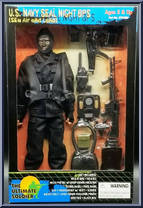 U.S. Navy Seal Night Ops (Sea Air and Land) from Ultimate Soldier - Basic Series manufactured by 21st Century Toys [Front]
