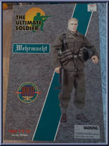 Wehrmacht German Army Soldier from Ultimate Soldier - Basic Series manufactured by 21st Century Toys [Front]