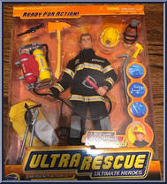 Ch. Bill Brigade (Fire Marshal) from Ultra Rescue - Basic Series manufactured by Lanard Toys [Front]
