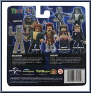 Imhotep / Quasimodo (B&W) from Universal Monsters - Minimates - Toys R Us - Wave 3 manufactured by Diamond Select [Back]