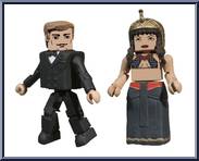 Princess Anck-es-en-amon / Henry Whemple from Universal Monsters - Minimates - Toys R Us - Wave 3 manufactured by Diamond Select [Loose]
