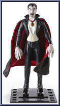 Dracula from Universal Monsters - Bendyfigs manufactured by Noble Toys [Loose]