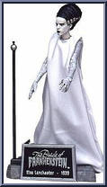 Bride of Frankenstein from Universal Studios Monsters - Silver Screen - Series 2 manufactured by Sideshow [Loose]