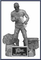 Mummy from Universal Studios Monsters - Silver Screen - Series 1 manufactured by Sideshow [Loose]