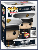 Marine (Dress Blues) from U.S. Marines - Pop! Vinyl Figures manufactured by Funko [Front]