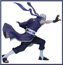 Hatake Kakashi & Uchiha Madara from Vibration Stars - Naruto Shippuden manufactured by Banpresto [Loose]