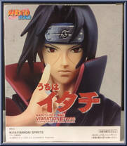 Uchiha Itachi & Uchiha Sasuke from Vibration Stars - Naruto Shippuden manufactured by Banpresto [Back]