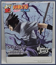 Uchiha Sasuke - III from Vibration Stars - Naruto Shippuden manufactured by Banpresto [Back]