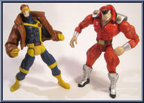 Cyclops vs. M. Bison Action Figure