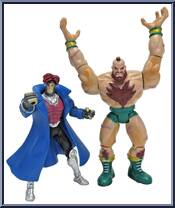 Gambit vs. Zangief Action Figure